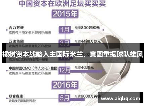 橡树资本战略入主国际米兰，意图重振球队雄风
