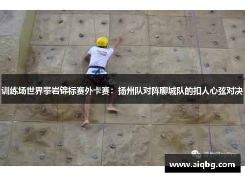 训练场世界攀岩锦标赛外卡赛：扬州队对阵聊城队的扣人心弦对决